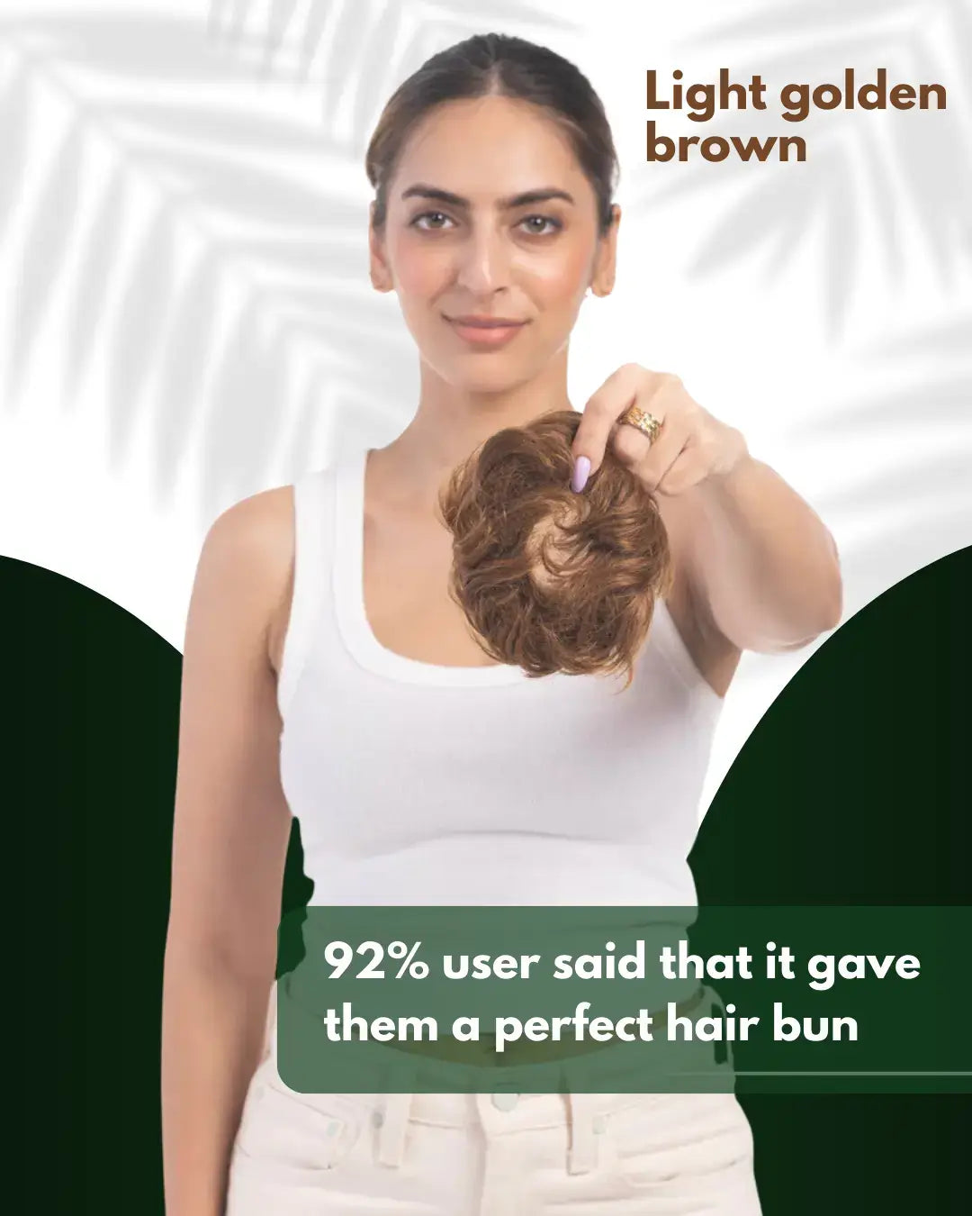 Messy Hair Bun Scrunchie