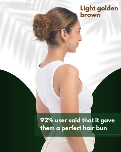 Messy Hair Bun Scrunchie