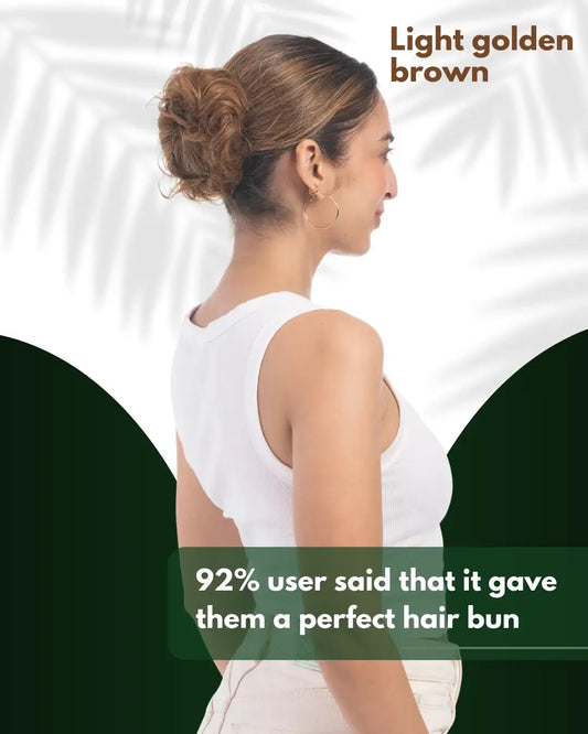 Messy Hair Bun Scrunchie